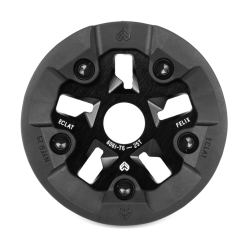 Couronne BMX ECLAT FELIX GUARD, 25 T, Noir